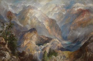 Morgen in den Sierras, Nevada, 1910