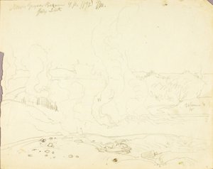Norris Geyser Basin, Yellowstone Park von Thomas Moran