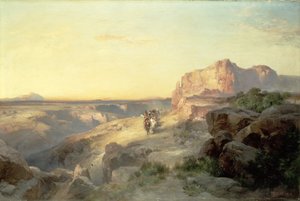 Red Rock Trail, Süd-Utah von Thomas Moran