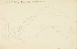 Schwefelberg, Yellowstone von Thomas Moran