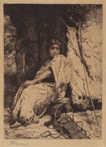 Die leere Wiege von Thomas Moran