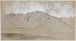 Die Ruby Range, Nevada von Thomas Moran