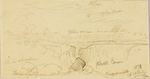 Toquerville, Süd-Utah von Thomas Moran