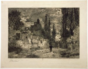 Dämmerung von Thomas Moran