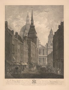 Teilansicht der Westfassade von St. Pauls