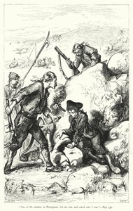 Illustration für Gullivers Reisen von Jonathan Swift von Thomas Morten