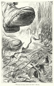 Illustration zu Gullivers Reisen von Jonathan Swift von Thomas Morten