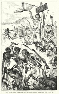 Illustration für Gullivers Reisen von Jonathan Swift von Thomas Morten