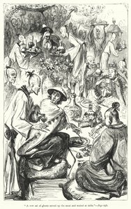 Illustration für Gullivers Reisen von Jonathan Swift (Stich)