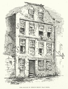 Illustration für das Leben von Jonathan Swift von Thomas Morten