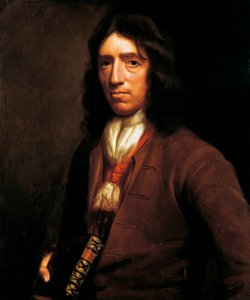 Porträt von William Dampier (1651-1715), britischer Weltumsegler, Hydrograph, Seehändler, Pirat und Freibeuter, von Thomas Murray, Gemälde, ca. 1698 von Thomas Murray