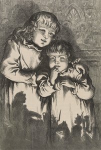 Eine Weihnachtsskizze - Fünf Uhr morgens, 5. Januar von Thomas Nast