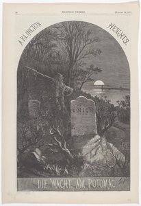 Arlington Heights. Die Wacht. Am Potomac. von Thomas Nast