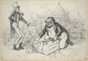 Englisches Syndikat (Britisches Gold) von Thomas Nast