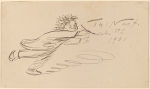 Signatur, "TH. Nast, 17. Okt. 1901" von Thomas Nast