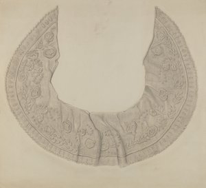 Bestickter Spitzenkragen von Thomas O