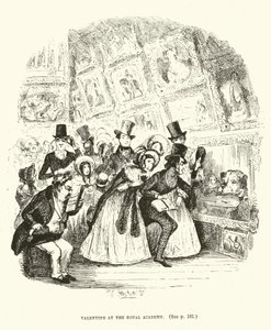 Illustration für Valentine Vox von Thomas Onwhyn