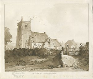 Bucknall Kirche von Thomas Peploe Wood