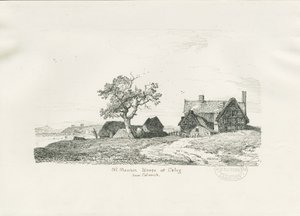 Colwich - Altes Herrenhaus in Coley von Thomas Peploe Wood