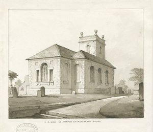 Norton-in-the-Moors Kirche von Thomas Peploe Wood
