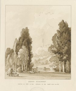 Sandon - Denkmal für William Pitt