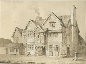 Stafford - [Alte Häuser in Crabbery Lane]