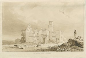 Tittensor - Altes Herrenhaus von Thomas Peploe Wood