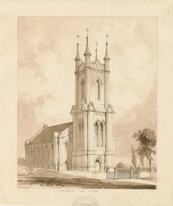 West Bromwich Kirche [Neu] von Thomas Peploe Wood