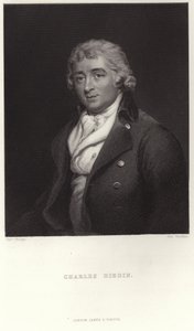 Porträt von Charles Dibdin von Thomas Phillips