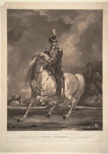 Porträt von Graf Matvei Ivanovich Platov 1757-1818, 1815 von Thomas Phillips