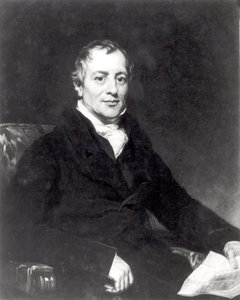 Porträt von David Ricardo (1772-1823) graviert von Thomas Hodgetts