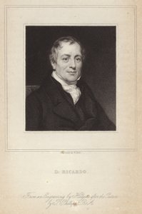 Porträt von David Ricardo von Thomas Phillips