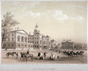 Horse Guards, Westminster, London von Thomas Picken