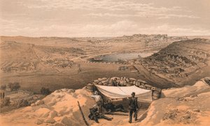 Die Stadtbatterien oder inneren Befestigungen von Sewastopol, 1856 von Thomas Picken
