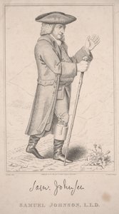 Samuel Johnson, auf seiner Highland-Tour 1773