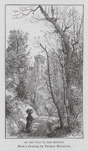 Auf dem Weg zum Bahnhof von Thomas Robert Macquoid