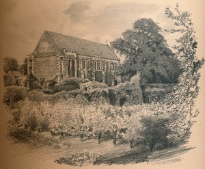 Die Halle, Eltham Palace, 1902 von Thomas Robert Way