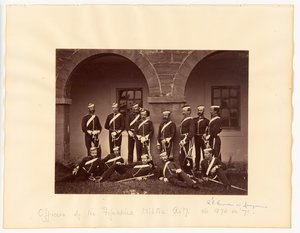 Offiziere der Fifeshire Milizartillerie von Thomas Rodger