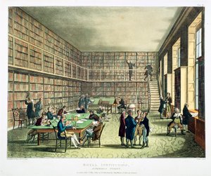 Bibliothek der Royal Institution, Albermarle Street, London, 1808-1811