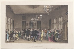 Der Ballsaal, aus Poetische Skizzen von Scarborough