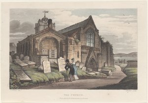 Die Kirche, aus Poetische Skizzen von Scarborough, 1813