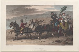 Der Strand, aus Poetische Skizzen von Scarborough, 1813