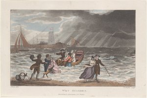 Nasse Quäker, aus Poetische Skizzen von Scarborough, 1813