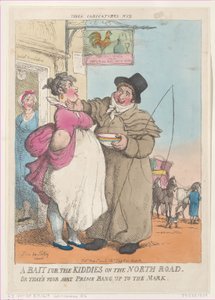Ein Köder für Kinder auf der Nordstraße. Oder das ist Ihre Sorte Prime Bang up ..., [5. Mai 1810], Nachdruck von Thomas Rowlandson