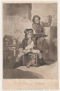 Ein Paar Gauner von Thomas Rowlandson