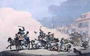 Ein Wagenrennen, veröffentlicht von William Holland