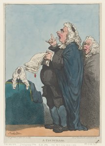Ein Ratsherr, 1. Januar 1801 von Thomas Rowlandson