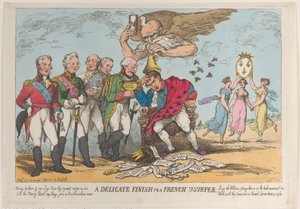 Ein zarter Abschluss für einen französischen Usurpator, 20. April 1814
