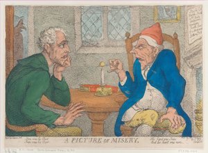 Ein Bild des Elends von Thomas Rowlandson