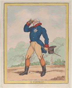 Porträt des Herzogs von Cumberland von Thomas Rowlandson